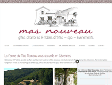 Tablet Screenshot of masnouveau.com